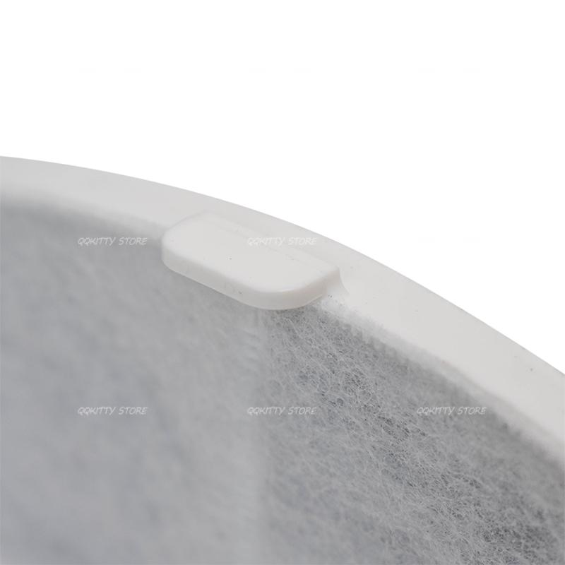2pcs Pet Water Fountain Replacement Activated Carbon Filters for Cat Dog Water Drinking Fountain Dispenser