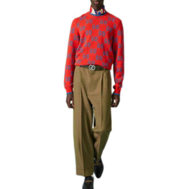 GUCCI SS23 Sweatshirt Men's Red 752413XKDFY6431