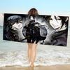 Manga Series Black Butlers Anime Beach Swimming Towel Soft Absorbent Washcloth Children's Gifts for Kids Travel Camping Gym