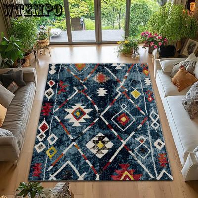 Moroccan Style Living Room Carpet Coffee Table Carpet Hotel Homestay Decoration Carpet Entrance Door Mat