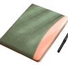 Professional Custom Leather Business Portfolio Bag A4 Document Folder Binder with Card Holder Custom Logo Presentation Folder