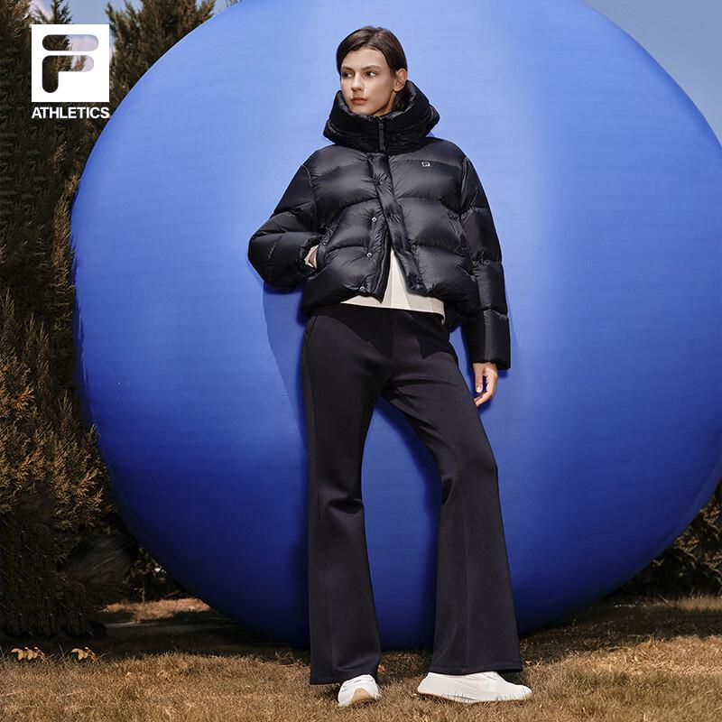 FILA Women's RGB Hooded Loose Fit Down Jacket
