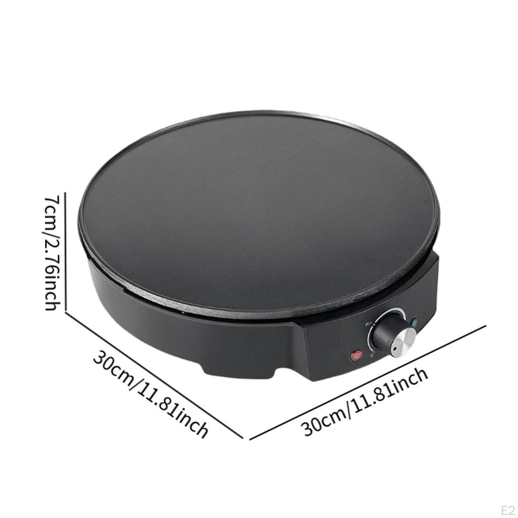 Maszyna do naleśników, Narzędzia do robienia naleśników, Wielofunkcyjna maszyna z okrągłą patelnią 30 cm do omletów,