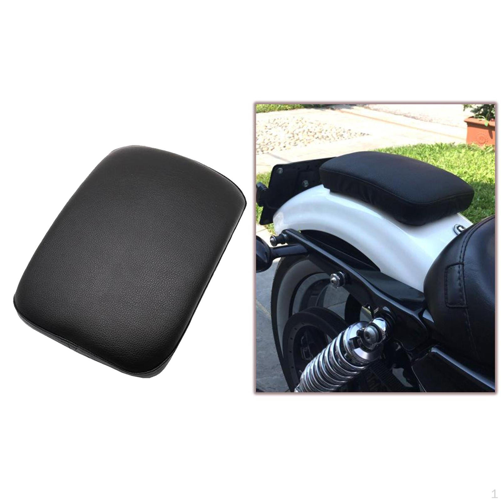 8 Suction Cup Pillion Passenger Pad Seat fits for XL883 00,Durable Material чёрный