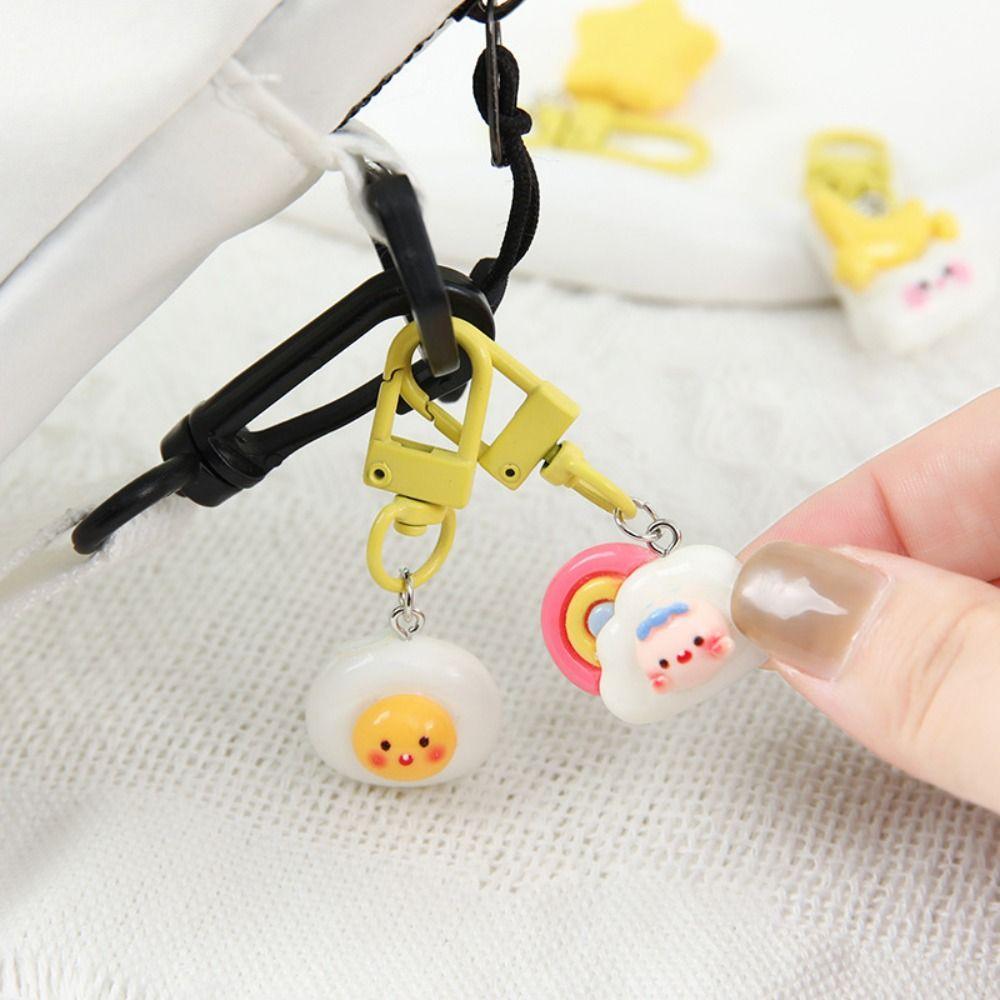 Cute Keychain Pendant Bag Accessories Moon Star Student Schoolbag Girlfriends Gift Cartoon Hanging Ornament