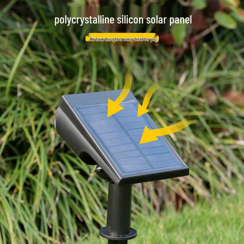 Dual-Use Outdoor Solar Spotlight: Super Bright Garden & Landscape Light