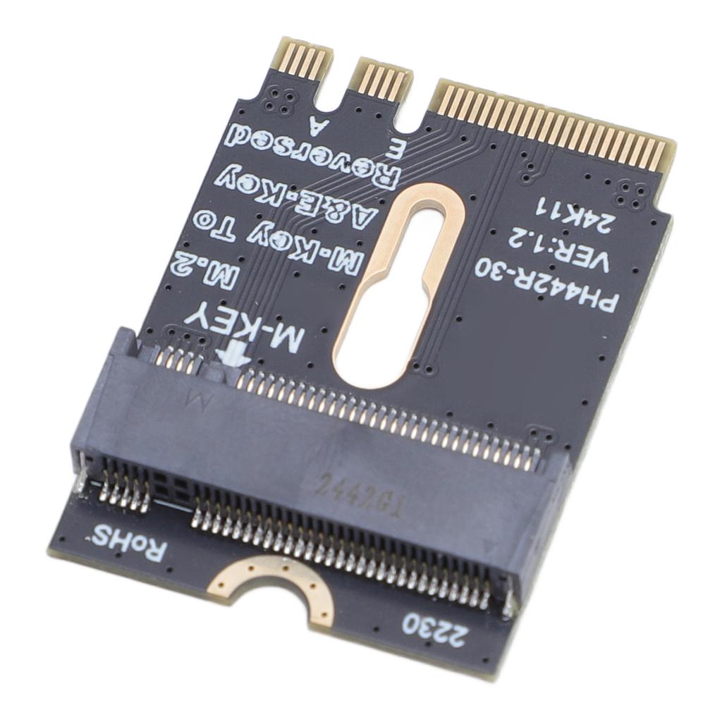 M.2 NVME SSD Convert Adapter M.2 A and E WiFi Port PCIe 4.0 M Key NVME SSD Convert Card for Nvme SSD