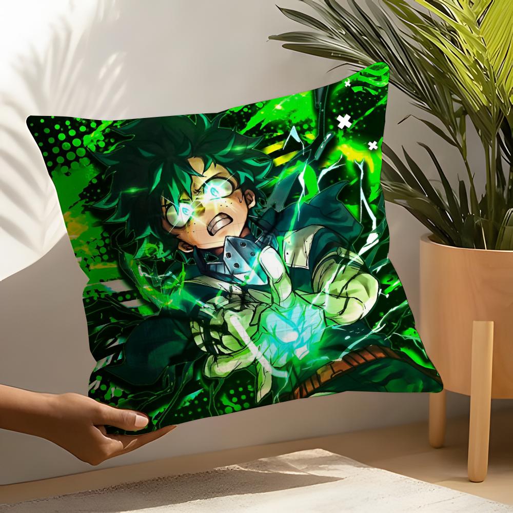 My Hero Academia - Boku No Hero Academia Pillow Case Linen Cushion Covers For Decorative Sofa Home Pillows Case