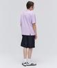 EZIO Unbalanced Cut T-Shirt_Violet