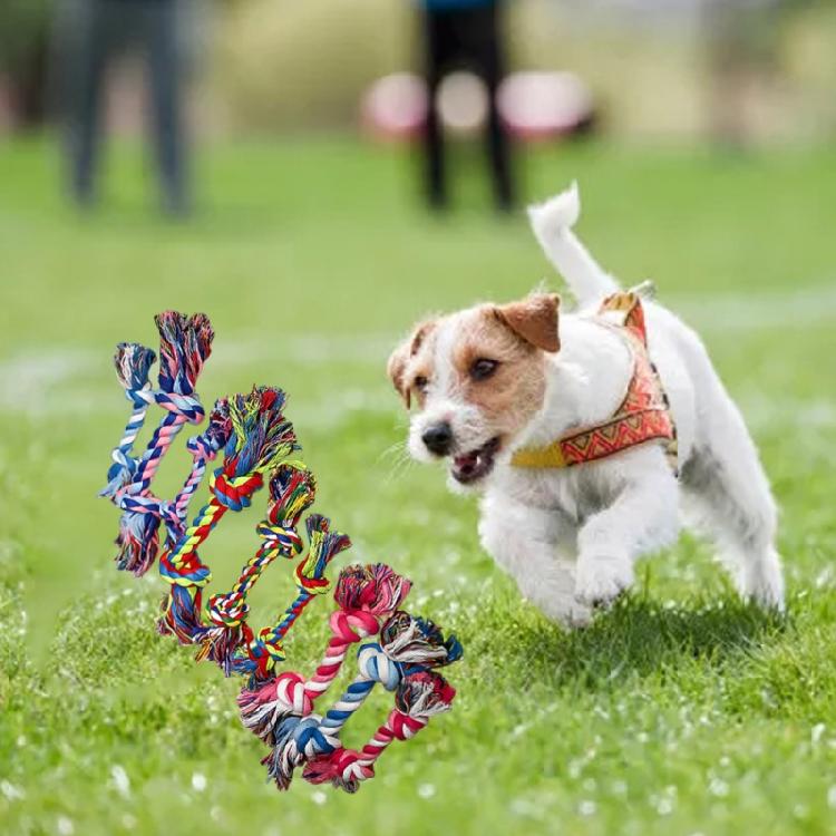 Dog Rope Toys Nearly Indestructible Chew Toy for Small Medium Breed Dogs 7In