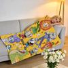 Throw High-Density Short Plush Blanket For Sofa Nap Air-Conditioned Room Soft Skin-Friendly Classic Cute Game C-Cuphead