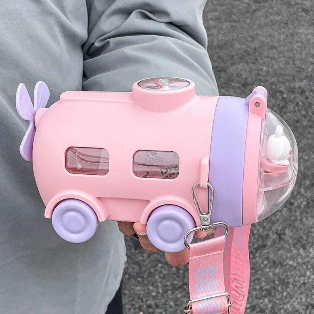 

Пластиковый пластиковый стаканчик из тритана с соломенной спортивной чашкой для воды, милая бутылка