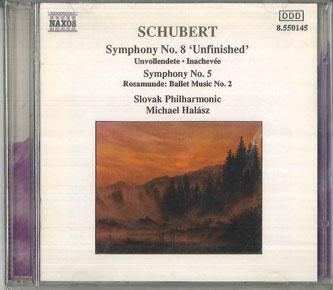 

CD SCHUBERT, SLOVAK PHILHARMONIC ORCHE - Symphony No. 8, Symphony No. 5, Roa 8550145 NAXOS 1989 China Classical Used