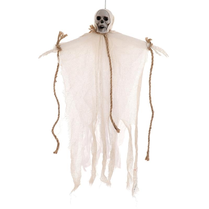 2pcs Skull Specter Ornament Halloween Hanging Specter Skeletons Specter For Outdoor Indoor Decoration