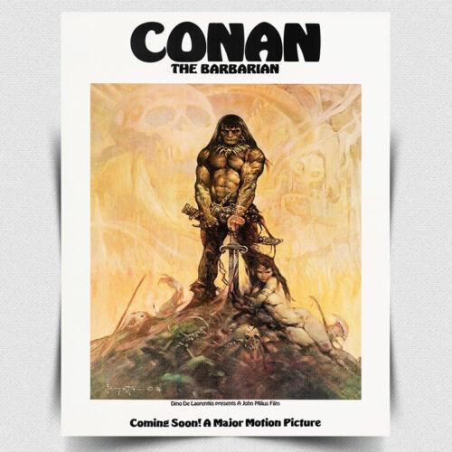 SIGN METAL PLAQUE CONAN THE BARBARIAN Film Movie Advert poster art print mancaveAluminum 20x30cm（7.8x11.8inch）