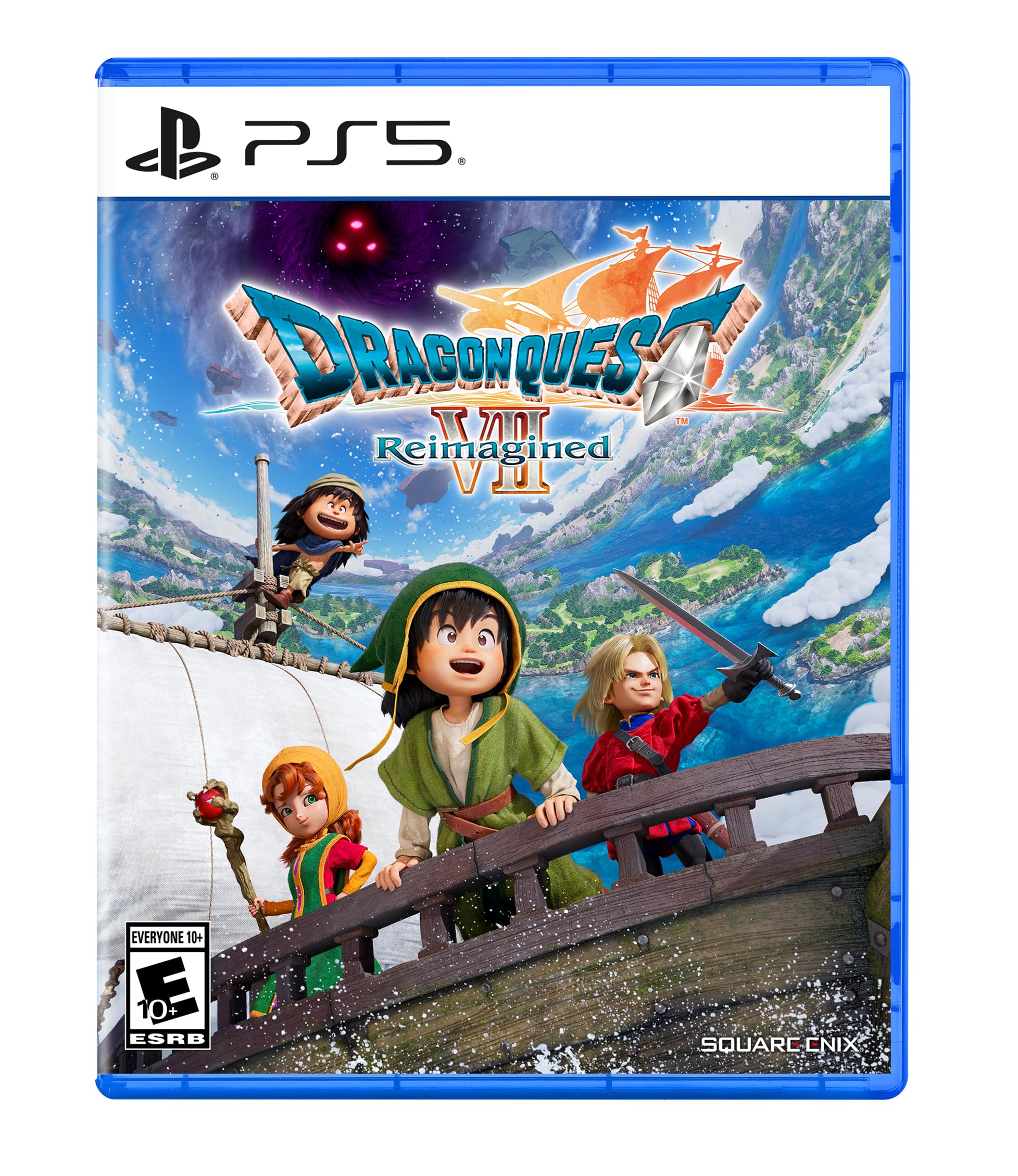 DRAGON QUEST VII Reimagined North PS5 (Imported Version America) - синий