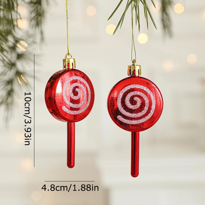 

2 шт. Пластиковое украшение для дома на Рождество, подвесные кулоны, товары для вечеринки с Санта-Клаусом, доступны различные варианты