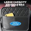 Hett Nytt Bilbaksäte Förvaringslåda Bilorganisatör Skydd Hängande Förvaringsväska För Ford Focus Mondeo Mustang Fiesta MK2 Everest Es