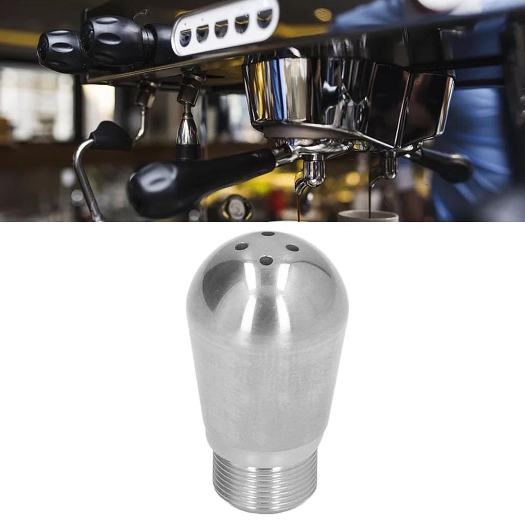 Steam Nozzle 4 Holes Stainless Steel Easy Clean Semi Automatic Coffee Machine Steam Nozzle