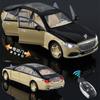 Schlüsselkontrolle 1:24 Maybach S680 Legierung Luxy Auto Modell Druckguss Metall Fahrzeuge Auto Modell Simulation Sound Licht Sammlung Kinder Geschenk