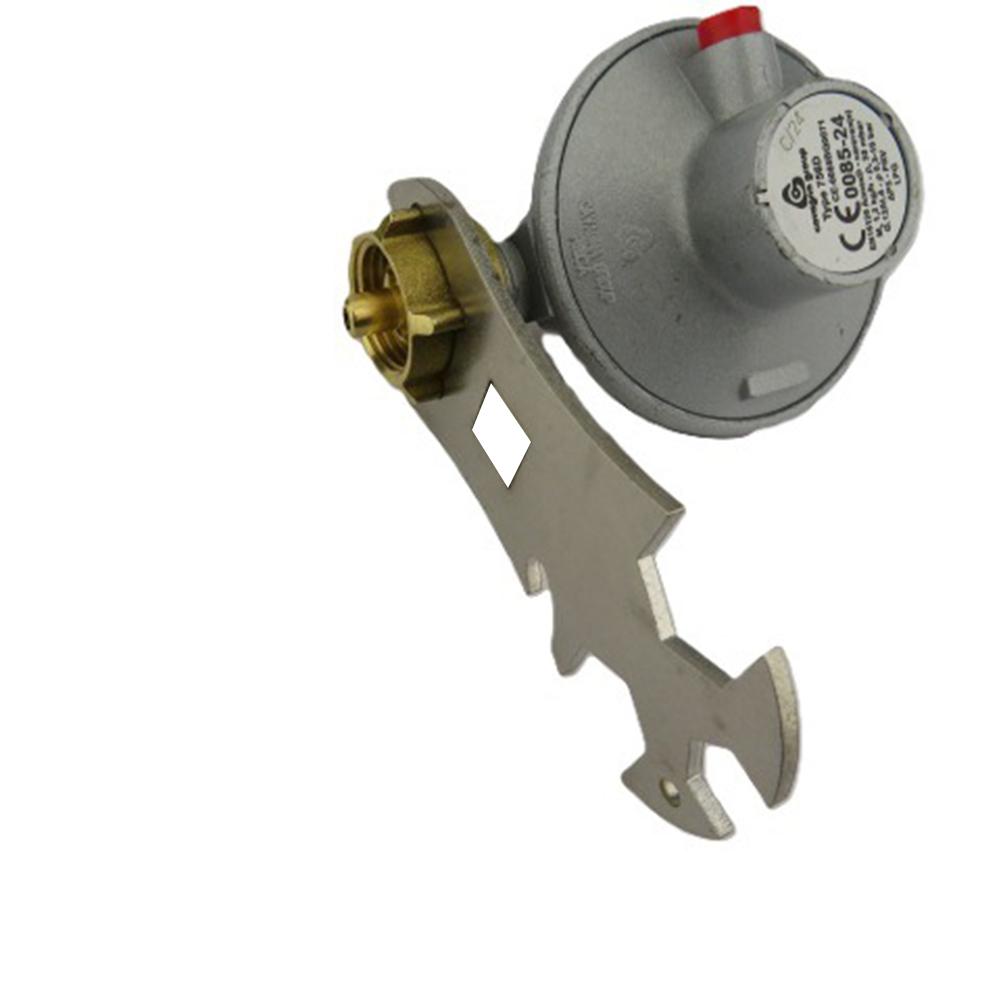 Compact Stainless Steel Gas Bottle Wrench for 11kg and 5kg Gas Cylinders