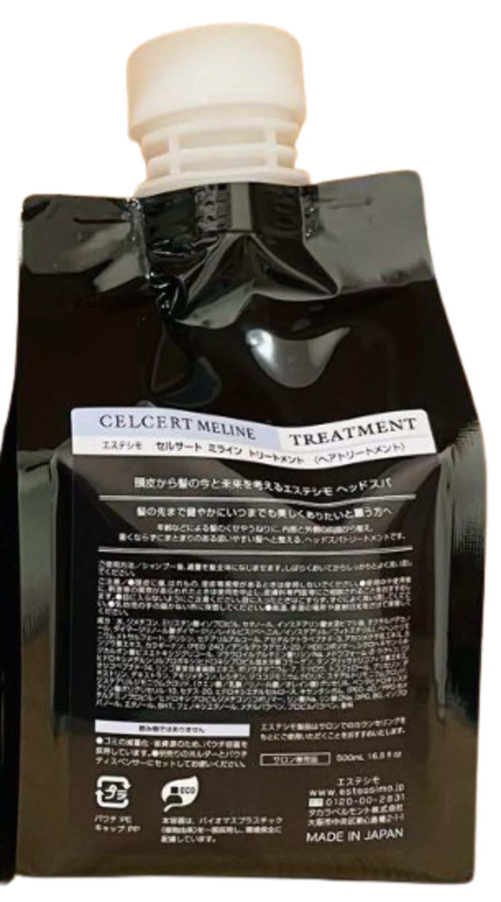 

Esthesimo Cellsert Miline Treatment 500ml pouch