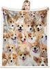 1pc Print Dachshund Weiner Dog Blanket Gifts for Dog Lovers Family Blankets Throw Home Sofa Lunch Break Student Nap Gifts