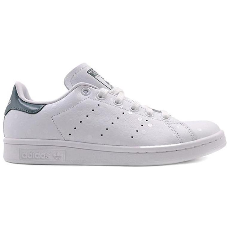 Adidas Originály Stan Smith Módní Pohodlné Všestranné Protiskluzové Odolné Nízké Skate Boty Dámské Tenisky Bílé B41624