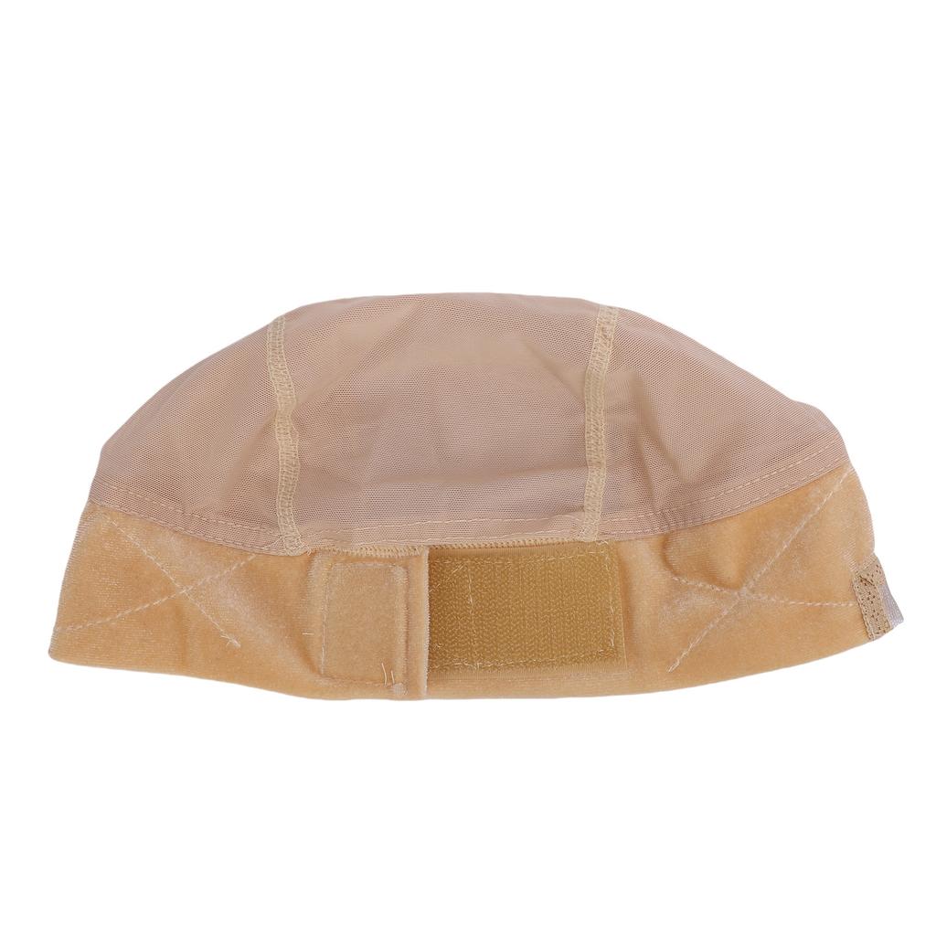 Wig Cap Non Slip Adjustable Multifunctional Widened Lace Design Washable Stretchy Stocking Cap for M