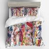 3D Digital Printing Animation Series Hatsune Quilt Cover Three-Piece Set Thickened