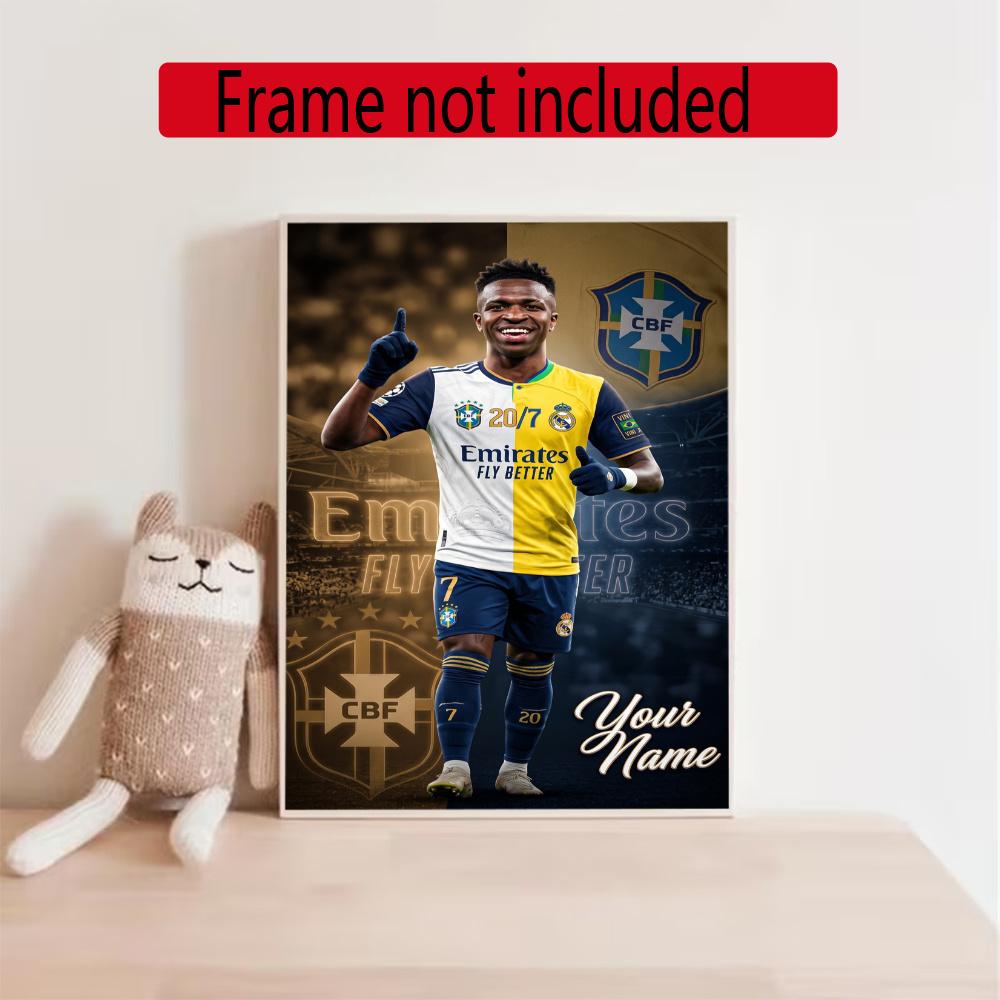 Vinicius Customize Your Name Diamond Painting Round Diamond Diy Frameless Holiday Artwork Suitable For Home Office Wall Decoration