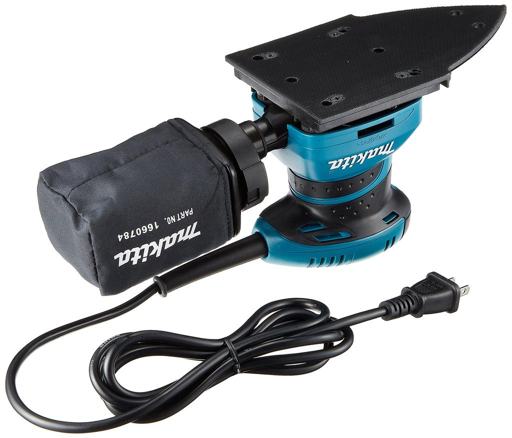 Makita Dustproof Mini Sander BO4565 Compact Handheld Power Tool