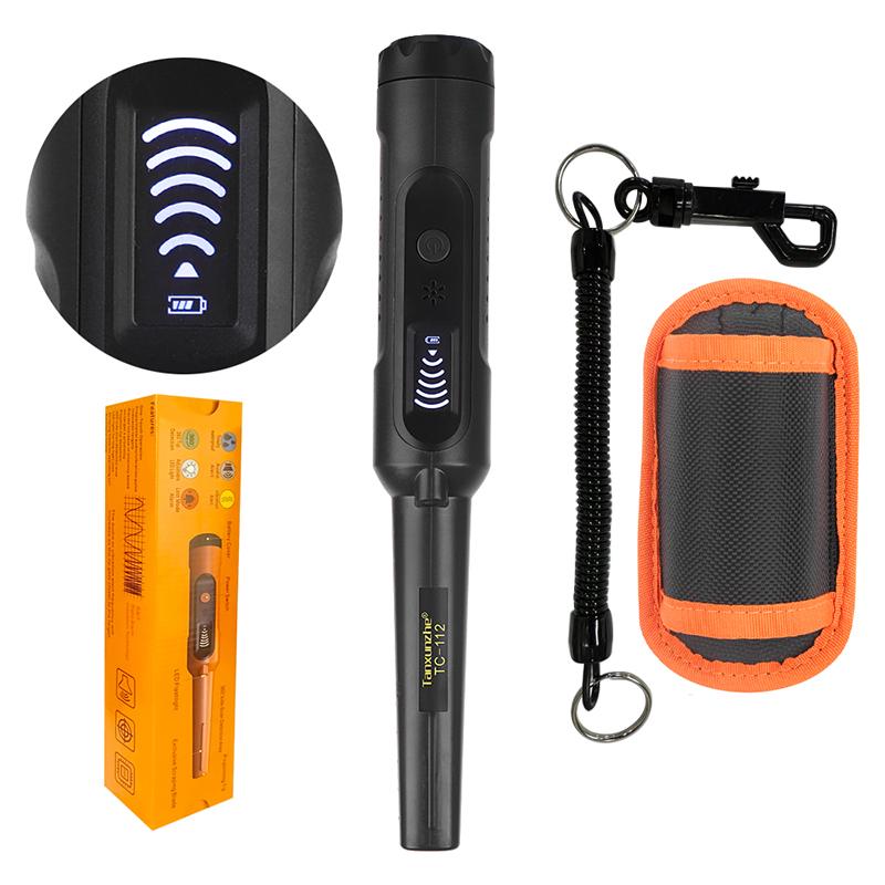 TC-112 Metal Detector, Diving Handheld Detection Rod, Stable Underwater Search for Jewelry, ID68 Waterproof System