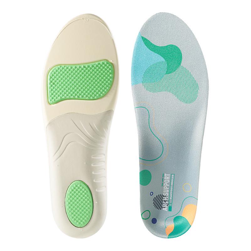 Arch Support Insoles for Flat Foot Correction and Shock Absorption - Unisex Pronation/Supination Corrector Pads