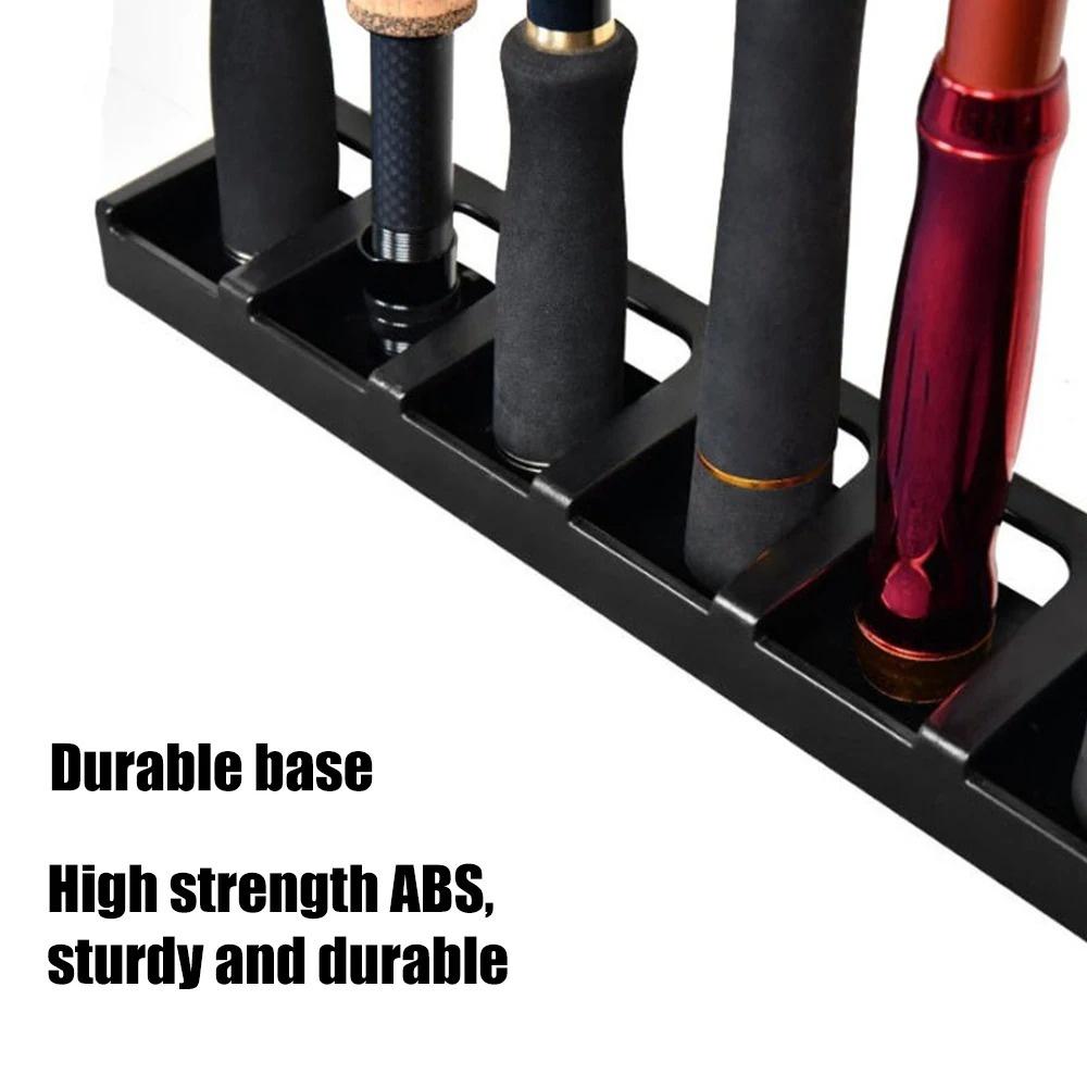 Fishing rod display rack household wall mounted fixed rack display rack vertical wall mounted fishing gear collection and store