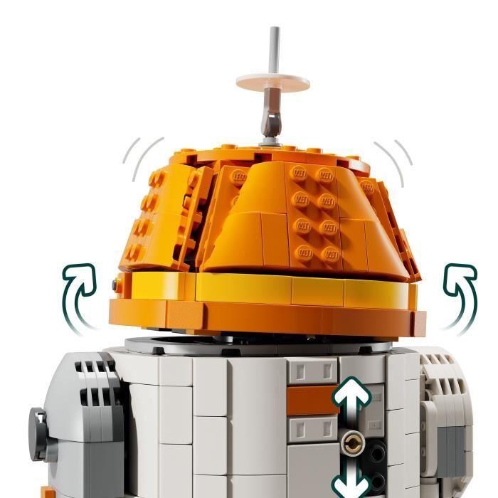 LEGO Star Wars 75416 Ahsoka Le Droïde Astromécano Chopper (C1-10P), Jeu de construction, dès 10 ans