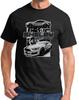 2016-20 Shelby GT350 Mustang Grau Auto Vollfarb Design T-Shirt