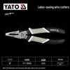 YATO Industrial Needle Nose & Diagonal Cutting Pliers Combo with Wire Strippers