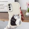 Cute Cat Soft Phone Cover Case for Samsung Galaxy A13 A52 A11 A14 A16 A12 A21s A15 A22 A23 A33 A06 A04 A53 A05 A03