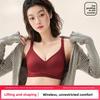 Female Spring and Autumn Double Pull Small Chest Gathering Support Force To Collect Auxiliary Milk Pull Plastic Underwear