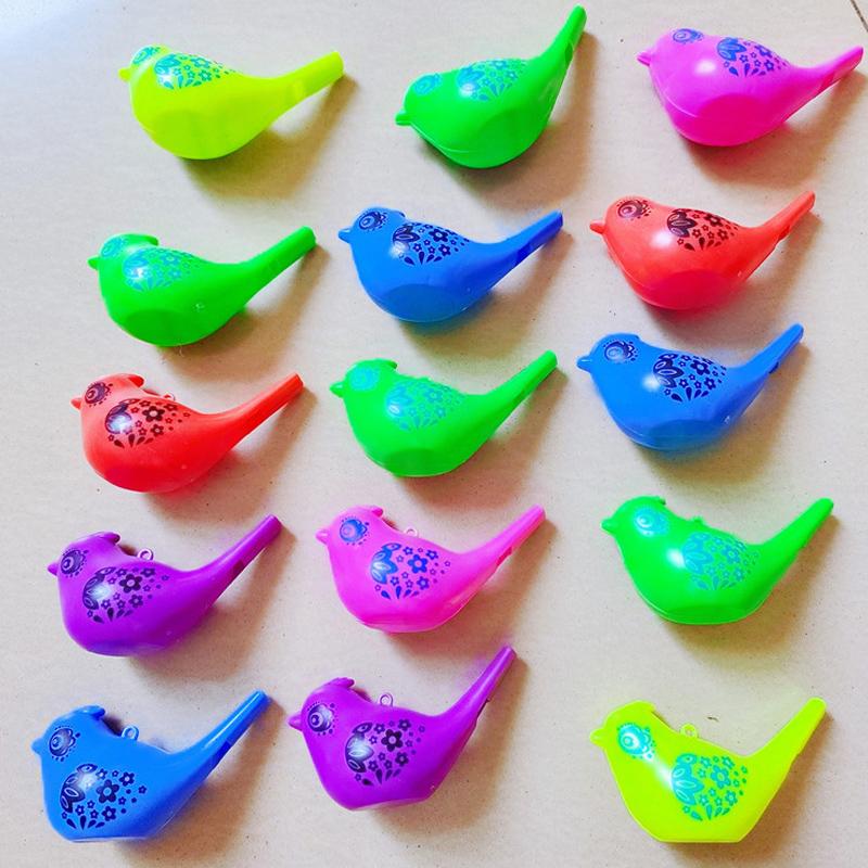 10Pcs Novelty Funny Water Bird Whistle For Kids Musical Instruments Birthday Party Toys Regalos Cumpleaños Niños Para Invitados