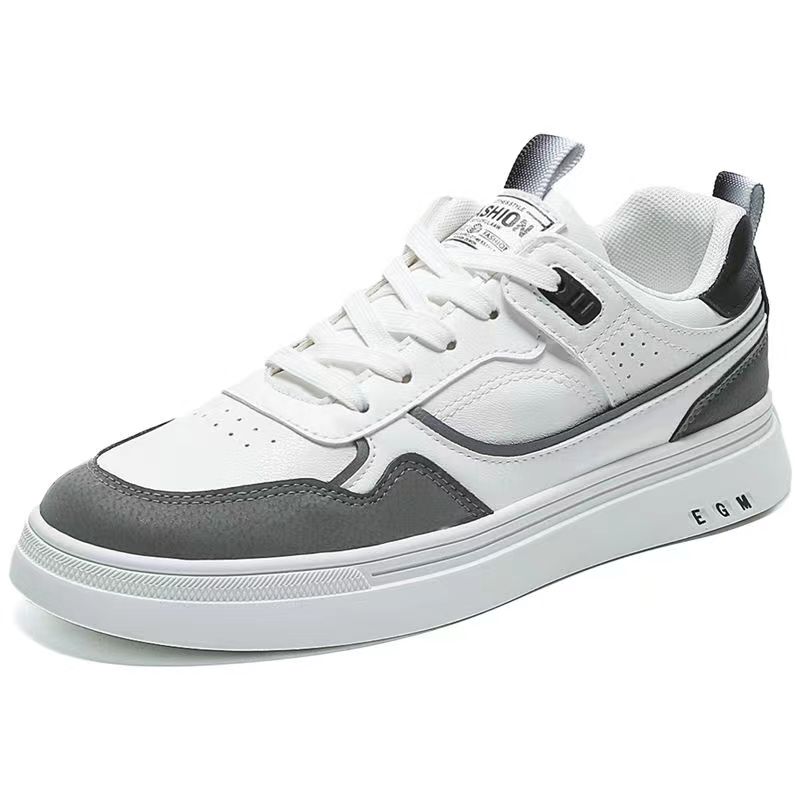 Herrenschuhe Neu Atmungsaktiv Student Koreanische Version des Trends All Match Dicksohlige Sport-Board-Schuhe
