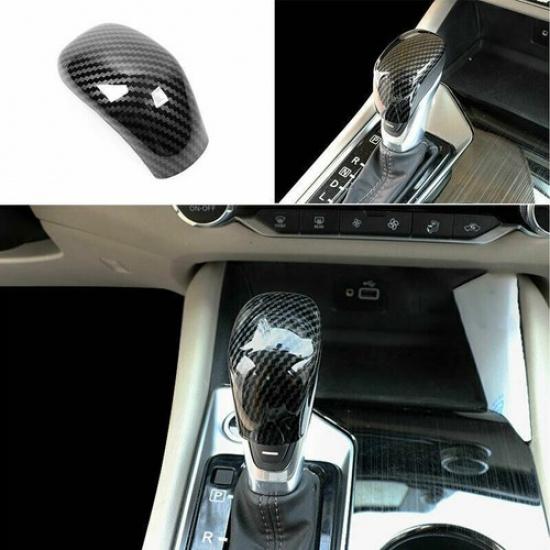 For Nissan Altima - Carbon Fiber Console Gear Shift Knob Cover Decor