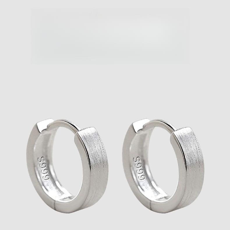 Einfache Creolen, Ohrstecker für Damen, Nischen-Design, Neue Trend-Ohrringe des Jahres