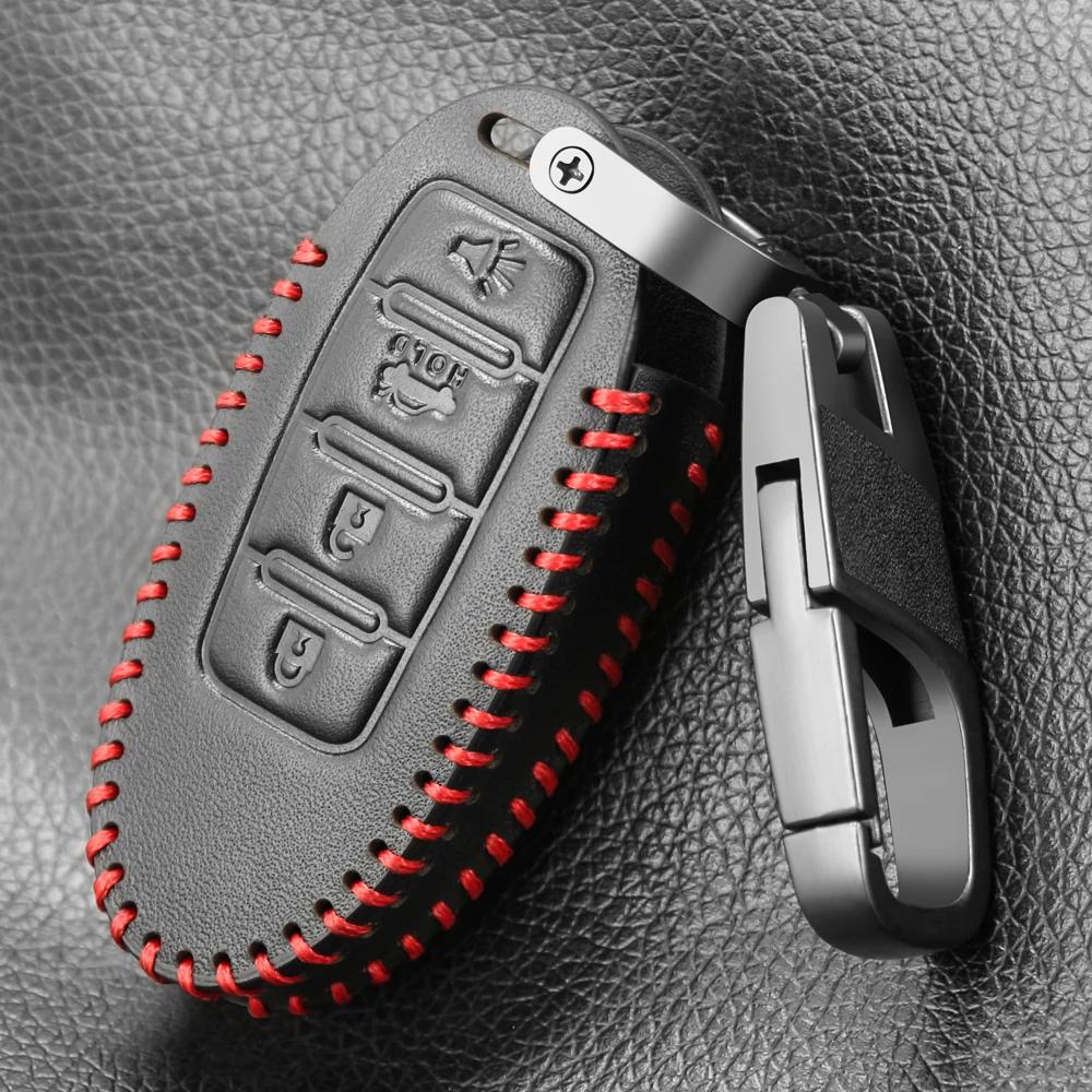 4 butoane cheie auto husă capac pentru Nissan Leaf Micra Qashqai J11 J10 X Trail T32 Versa Notă Patrol cheie capac accesorii