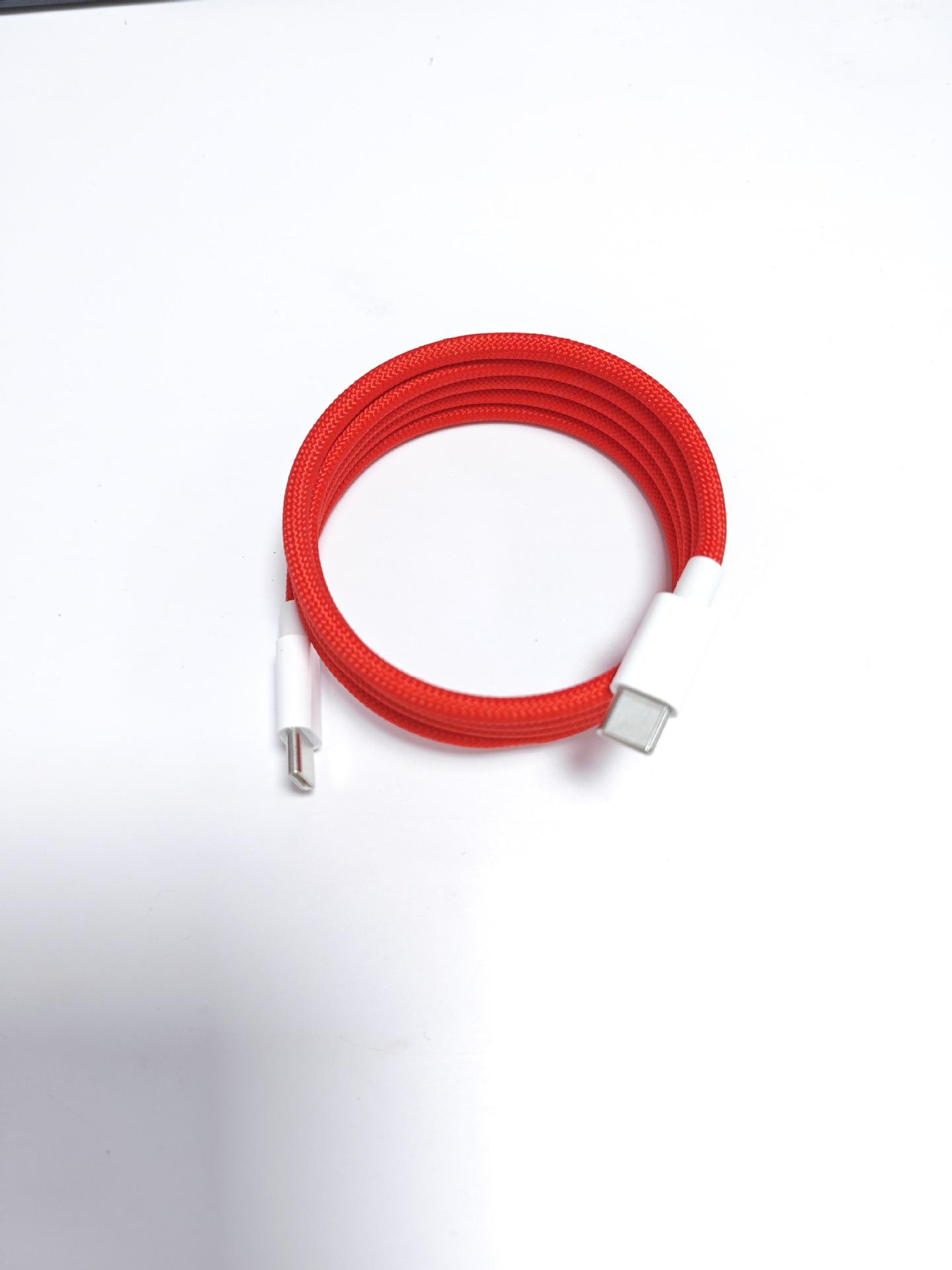 

Dual Type-C Fast Charging Colorful Magnetic Woven Data Cable for Android & Apple 15/16.