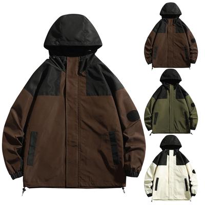 Herren Frühling Mode Lockerer Kapuzenjacke Für Männer Und Frauen Neue Trendige Outdoor Sportjacke Bergbekleidung