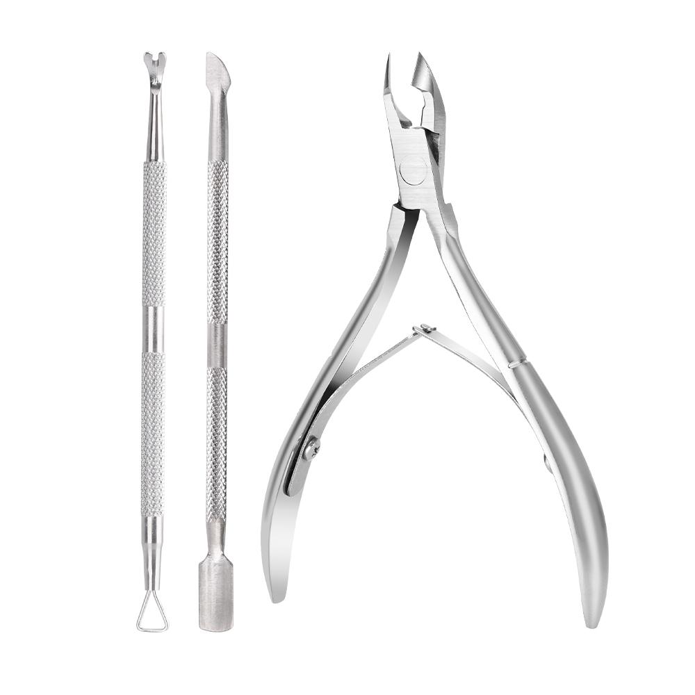 Professional Stainless Steel Cuticle Trimmer Cutter Clippers Durable Pedicure Manicure Tools  Cuticle Remover Cuticle Nippers
