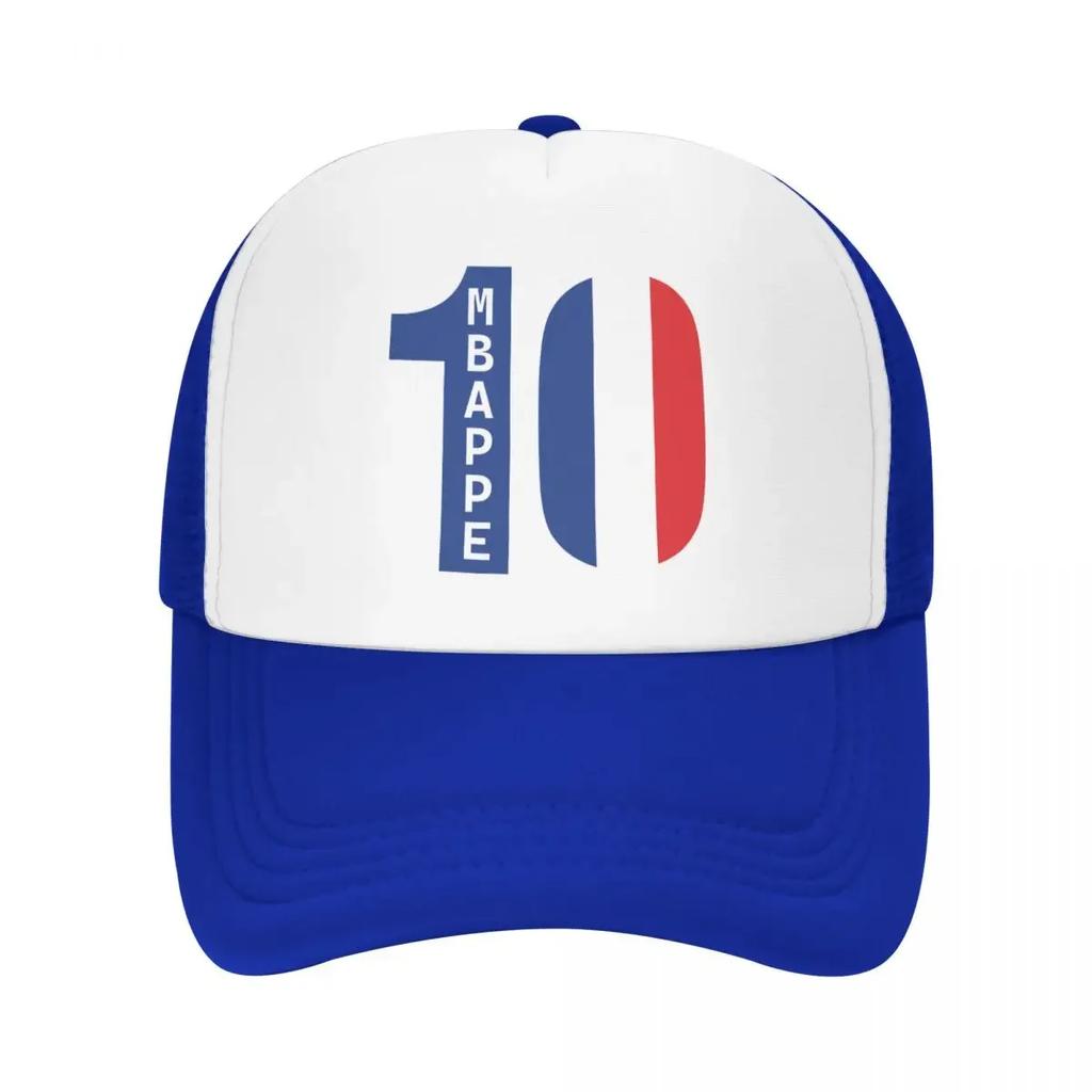 Custom Soccer Gift Mbappes  Pattern Baseball Cap Hip Hop Unisex Womens Adjustable Football Lover Trucker Hat Spring Dad Hat