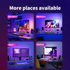 Smart Ambient PC Display Sync Music Computer Monitor Backlight LED Strip Light RGB Color DIY Game Holiday Atmosphere Decor Lamp